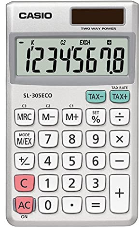 CASIO SL-305ECO - Calculadora de sobremesa