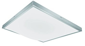 Osram LED Wand- und Deckenleuchte, Leuchte für Innenanwendungen, Warmweiß, 405,0 mm x 405,0 mm x 92,0 mm, Lunive Vela