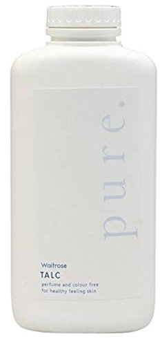 Waitrose Pure Talc Powder 250g Unscented Talc Free Sensitive Skin Soothing Astringent Substance 250g