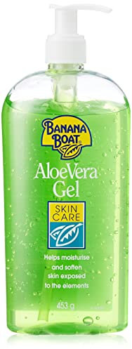 Banana Boat Aloe Vera Skin Care Gel 400 ml, Large Pump Bottle