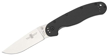 Ontario Knife Company 8848 Rat I Folding Knife - EDC Knife (Black)