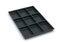 BISLEY MultiDrawer Schubladeneinsatz A4 9 Fächer für alle DIN A4 Schubladen, Metall, 800 Kunststoff, 36.5 x 23.7 x 2.7 cm