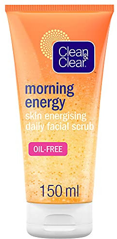 Limpia y clara mañana energía diaria piel Energizante Facial Exfoliante 150 ml