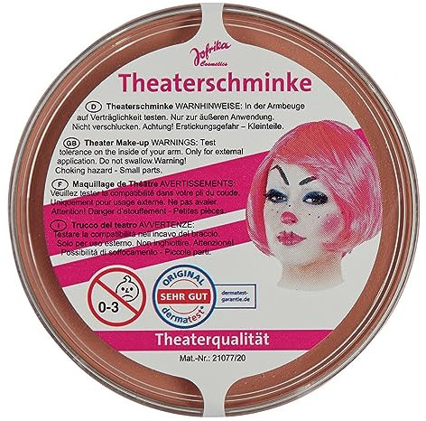 Jofrika Theater-Schminke, Dose 30g, teint-hell