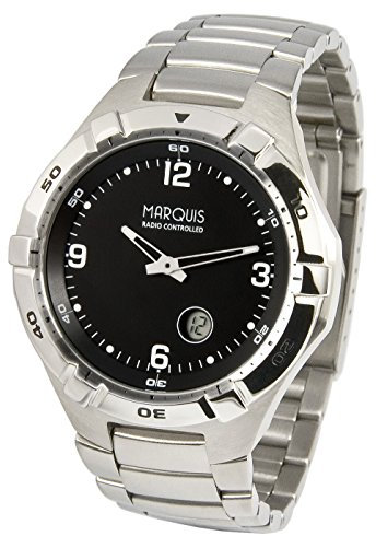 Eurochron Marquis Funkarmbanduhr (Junghans-Werk) Gehäuse & Armband aus Edelstahl 964.4701.79