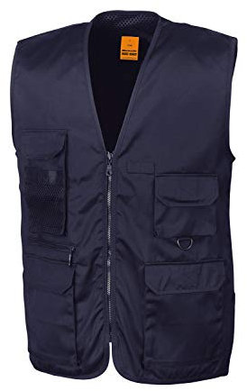 Jagd- und Angler-Weste, Farbe:Midnight Navy;Größe:XXL