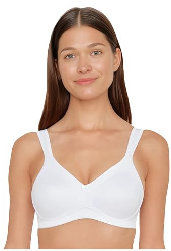 Susa Damen 7088-BH BH, Undurchsichtig, Weiß (003), 100B