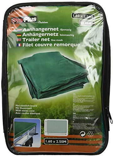 ProPlus 340766 Anhängernetz feinmaschig 1,6x2,5m mit Gummiseil Ladungssicherung