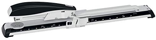 Leitz Petrus 296838 - Spillatrice braccio lungo, 40 fogli, nero