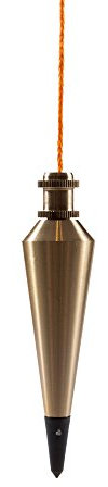 Swanson Tool PB008B Plumb Bob 8oz (Brass)