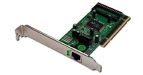 Digitus DN10110 Scheda Aggiuntiva di Rete Gigabit PCI 10/100/1000 32 Bit con Bracket Aggiuntivo Low Profile