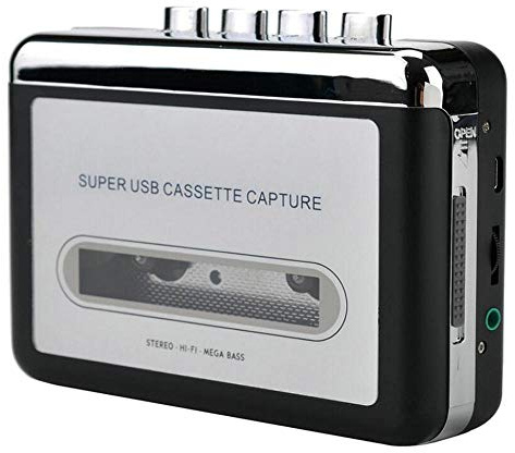 BW UCP218 - Mangiacassette e convertitore da nastro a MP3, collegamento USB