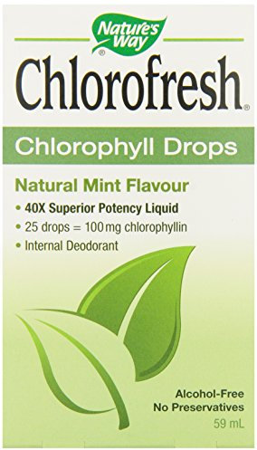 CHLOROFRESH, Chlorophyll Drops, Natural Mint Geschmack – Way natur