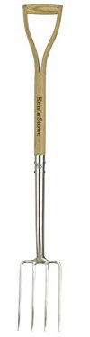 Kent et Stowe 70100016 Fourche à Bordure en Acier Inoxydable