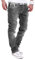 MT Styles Jeans Straight-Fit Hose RJ-133 [Grau, W34/L32]