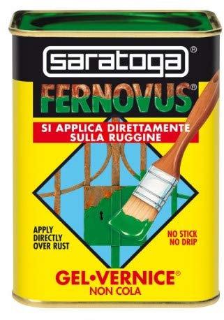 Vernice Gel Antiruggine Fernovus 750ml, Grigio Scuro Satinato, Saratoga
