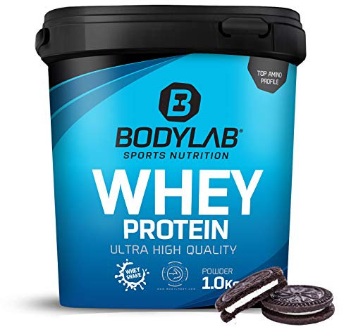 Bodylab24 Whey Protein Pulver, Cookies & Cream, 1kg