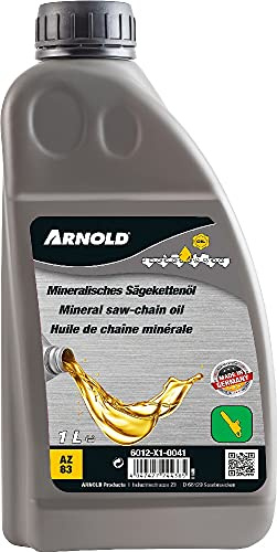 ARNOLD 6012-X1-0041 Huile de Chaîne Minérale, Noir, 1 L