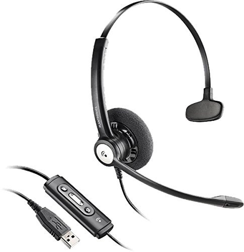 1 x Plantronics 201595-13 Entera USB Series Corded Headset