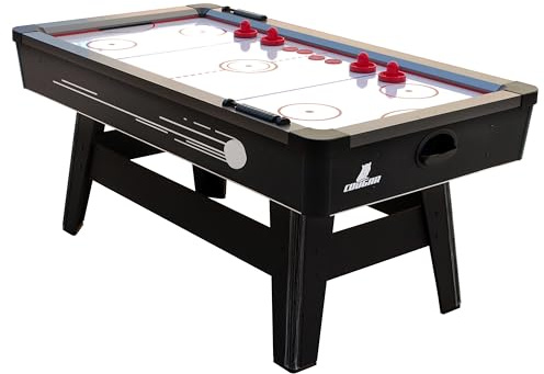 Cougar Air Hockey De Table Hattrick Hero pour L'Intérieur | Accessoires Inclus | Table Jeu Airhockey pour Tous Les âges