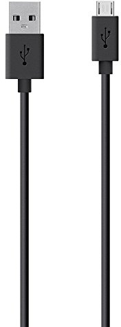 Belkin MixIt Colour Range Micro USB Cable for Smartphones and Tablets, 2 m, Black