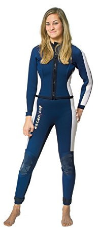 Ascan Neoprenjacke Cup / Jacke Bolero 2.5mm Damen Langarm navy 2016 - Größe: L/ 40