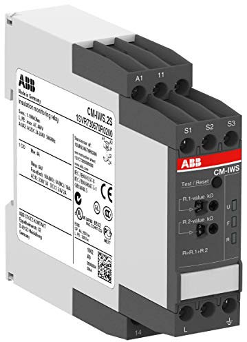 ABB CM-IWS Überwachungsrelais 0 → 400V ac 1, 3-phasig, 1-poliger Wechsler DIN-Schienen