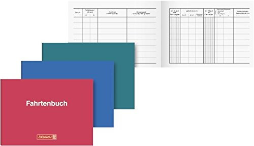 Brunnen Fahrtenbuch (3er Pack, A6 quer)