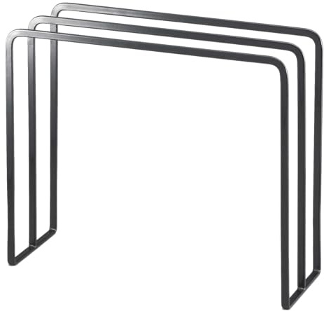 YAMAZAKI 7146 Tower Dishcloth Hanger, Black, Steel, 30 x 10 x 25 cm