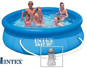 INTEX Easy Set - Piscina Autoestable 3,05 cm x 0,76 m Con depuradora