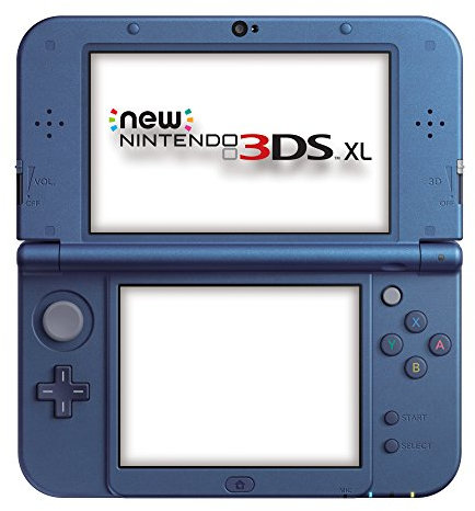 Nintendo Handheld Console 3DS XL - New Nintendo 3DS XL Metallic - Blue [New Nintendo 3DS]