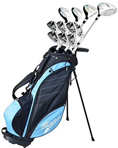 Palm Springs Golf Visa V2 Ladies Right Hand Graphite/Steel Golf Club Set -1 inch