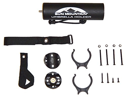 Sun Mountain Golf Bag Umbrella Holder with Bungee for Micro Cart, Speed Cart