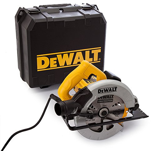 DeWalt 240V 184mm 65mm Compact Circular Saw in Kitbox