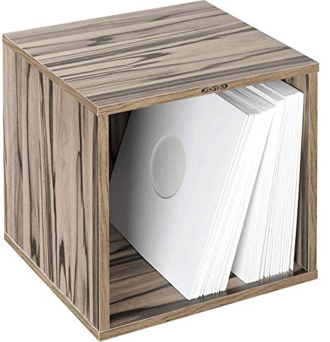 Zomo ZM62381 Caja para 110 Vinilo Marrón