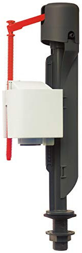 Wirquin 16100006 - Robinet flotteur compact pour WC à alimentation basse ½ Gris