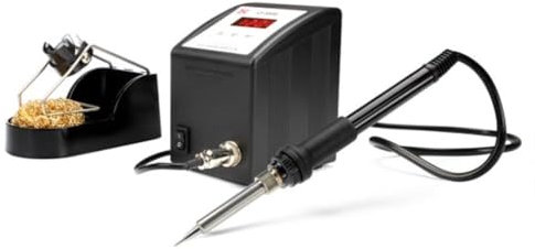 VELLEMAN - VTSSC70 LÖTSTATION 80 W, 230 V, LED-ANZEIGE TEMPERATUR EINSTELLBAR &TEIL EINER ERHITZUNG KERAMIK - 1800 XYTRONIC LF 420206