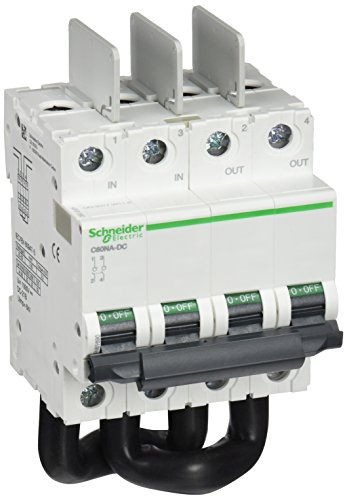 Schneider Electric A9N61690 Lasttrennschalter C60NA-DC, 2P, 1000V DC, 77.4mm x 72mm x 132.7mm