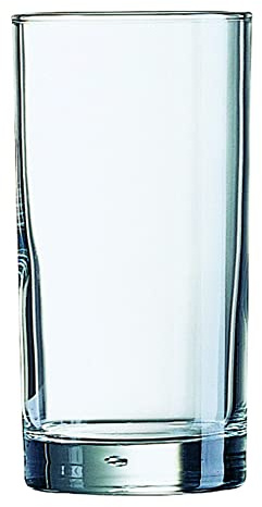Arcoroc Elegance Hiball Glasses 10oz / 280ml - Case of 48-28cl Hiball Tumblers, Half Pint Glasses