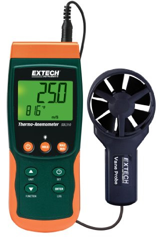 Extech SDL310 Thermo-Anemometer and Datalogger