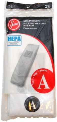 Hoover Type A HEPA Bag, 2-Pack, AH10135