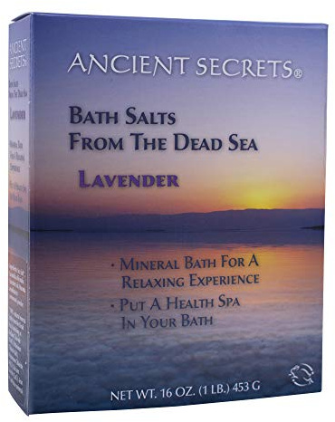 Ancient Secrets - Dead Sea Mineral Bath Salts Lavender - 1 Lb.