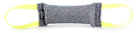Julius-K9, 18425, Beisswurst, Baumwolle-Nylon, 25 cm x 5,5 cm, innen genäht, zwei Handschlaufen
