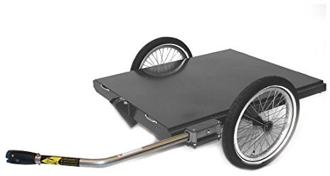 Roland Fahrradanhänger Carrie M.e Tiefdeichsel, Schwarz, 500300