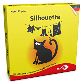 noris 606121475 606121475-Silhouette, Legespiel, bunt