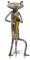 Tooarts Metal Sculpture Figurine Animal Gifts for Home, Office Decorations and Interior Desk Decorations