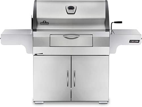Napoleon Holzkohlegrill PRO 605 C SS Edelstahl schwarz