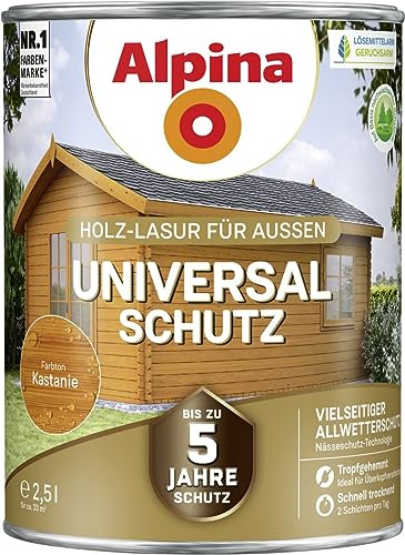 Alpina Universallasur kastanie 2,5 Liter