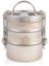 3 Stufige Indian-Tiffin Edelstahl Mittlere Tiffin Brotdose