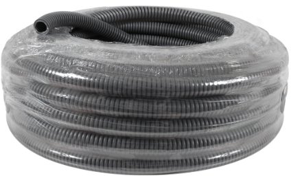 Bobinot de câble | Bobine de fils électrique | Câble électrique | Couronne de câble | Couronne Gaine ICTA | Bobinot de 10 Mètres de Gaine ICTA 3422 D20 Gris | Debflex | 416105
